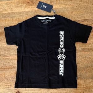 Psycho Bunny Kids Black Tee